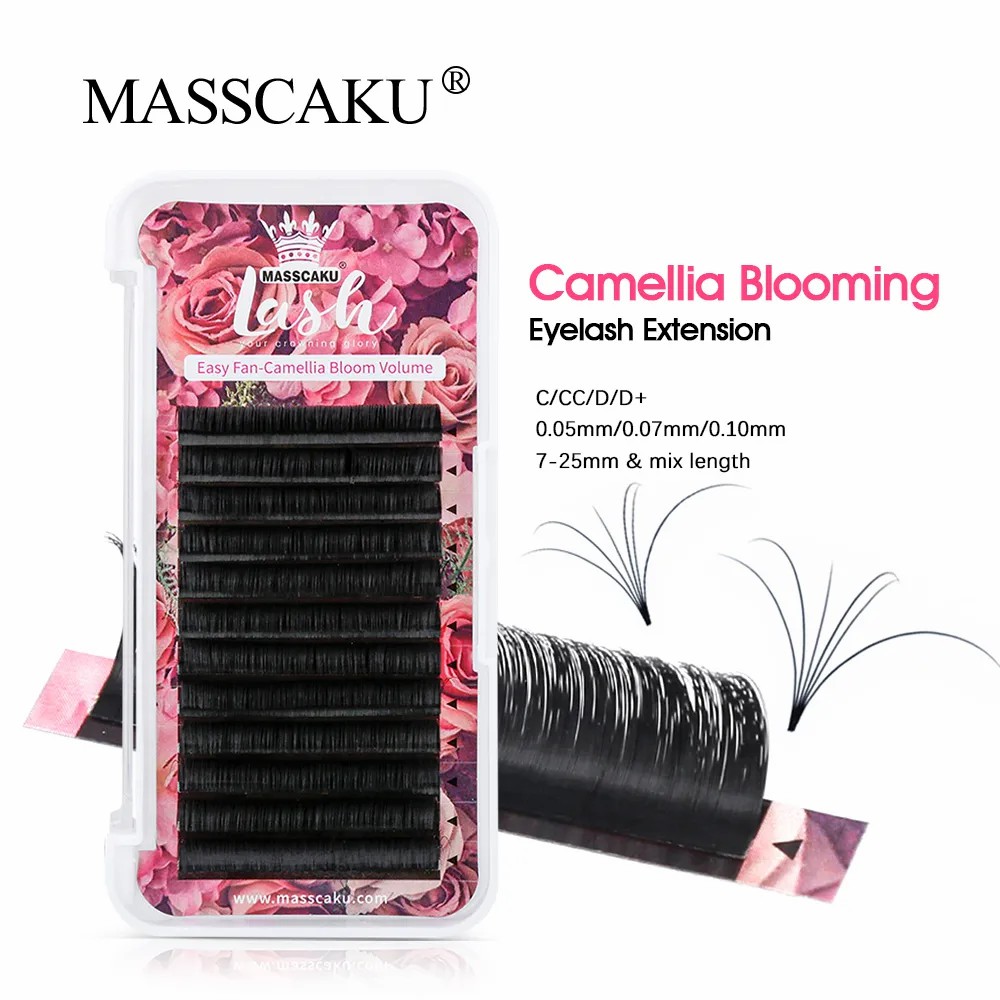 Eyelash Extension Human Hair - MASSCAKU Kolay Fanlama Hacimli Mega Kirpik