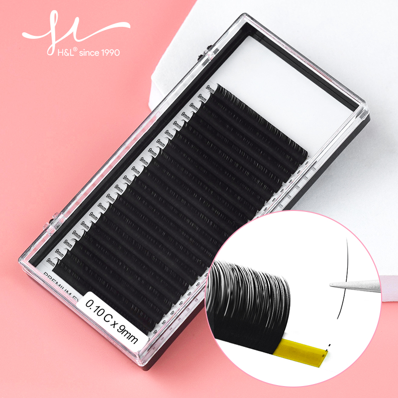 Eyelash Extension For Asian Eyes - Bireysel kirpik kore PBT malzemeler doğal