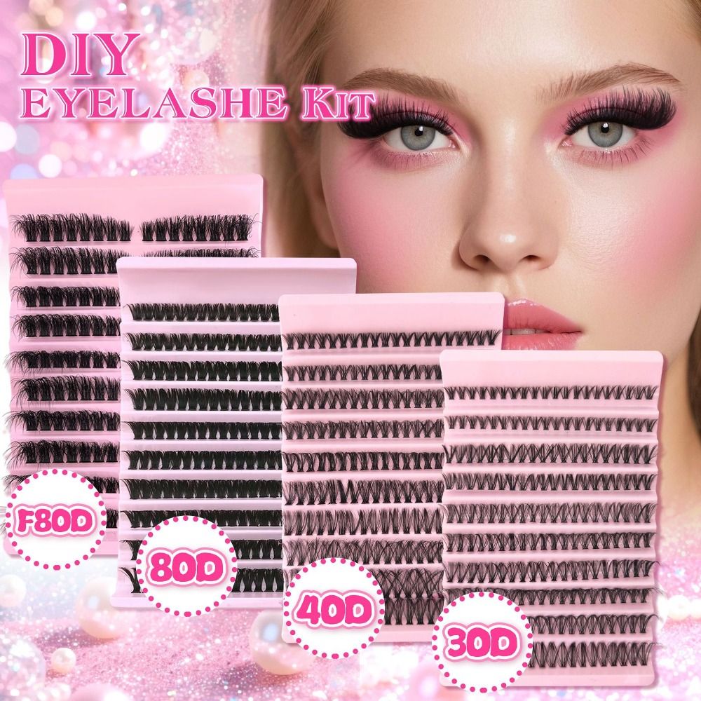 Eyelash Extension Natural Look - Doğal Görünümlü Takma Kirpikler, Sık ve
