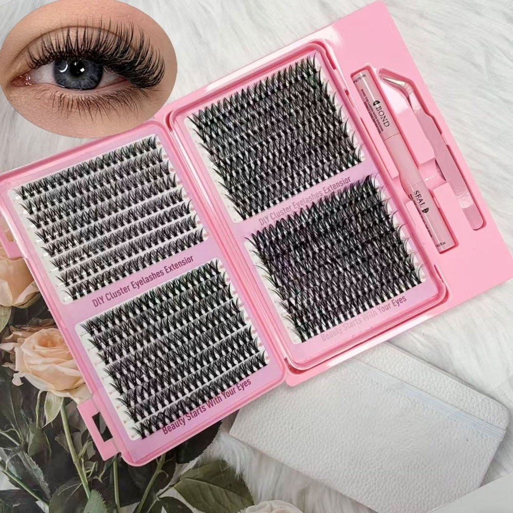 Eyelash Extension Natural Look - Yeni Kalın Uzun Takma Kirpikler Doğal