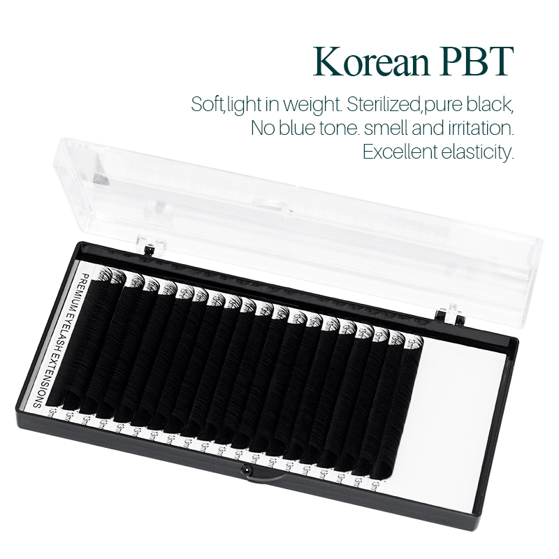 Bireysel kirpik kore PBT malze - Eyelash Extension For Asian Eyes incelemesi ve fiyatı