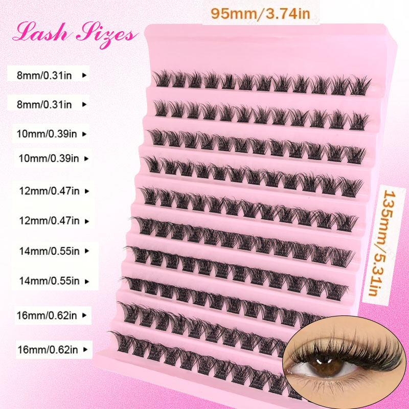 DIY Kirpik Uzatma Kiti Bireyse - Eyelash Extension Human Hair incelemesi ve fiyatı