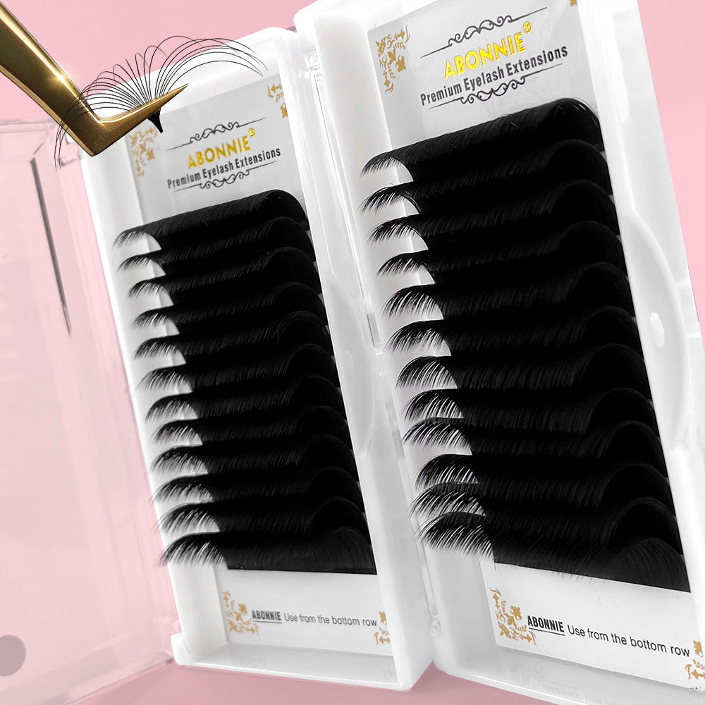 Abonnie 0.03-0.10mm Kolay Fan  - Eyelash Extension Human Hair incelemesi ve fiyatı