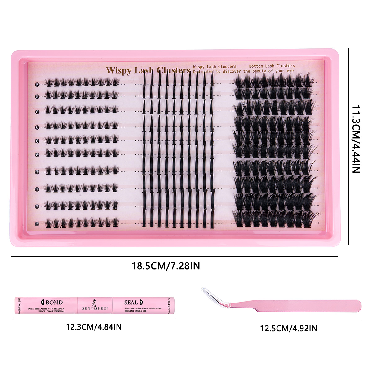 Kirpik Demetleri Kiti, Hafif K - Eyelash Extension For Asian Eyes incelemesi ve fiyatı