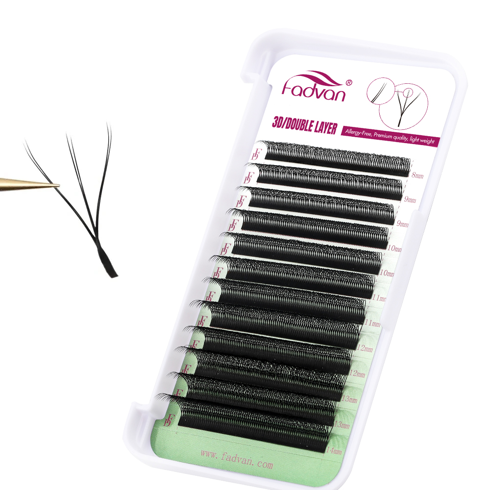 FADVAN 6D-W şekilli kirpik uza - Eyelash Extension For Asian Eyes incelemesi ve fiyatı