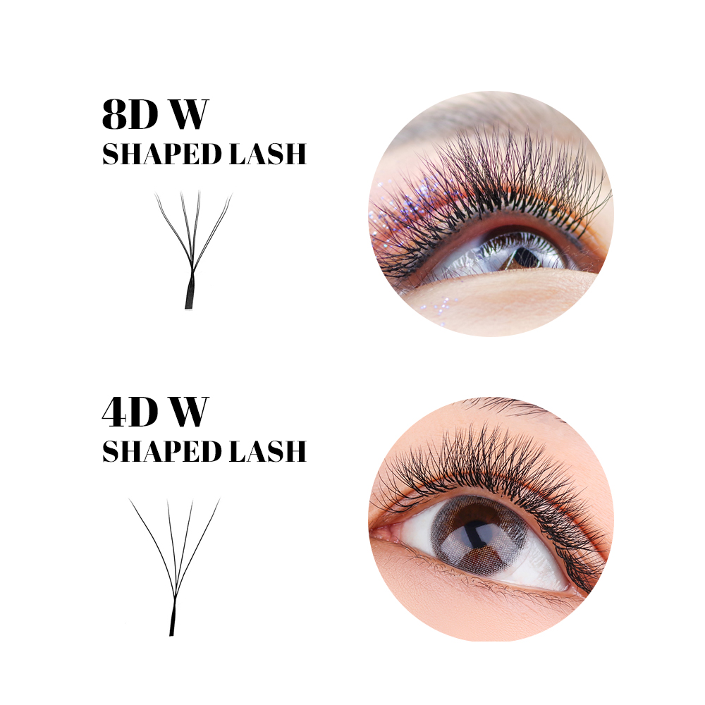 FADVAN W Şekli Çift Katmanlı K - Eyelash Extension Human Hair incelemesi ve fiyatı