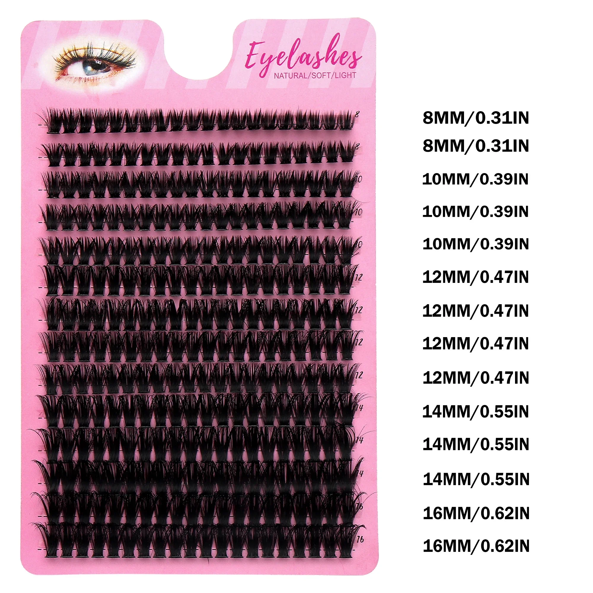 Rus Hacimli Küme Kirpikler, D  - Eyelash Extension Russian incelemesi ve fiyatı